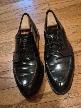 Cole Haan Classic Black Men's Dress Shoes - Lace-Up Oxfords Mens Sz 12